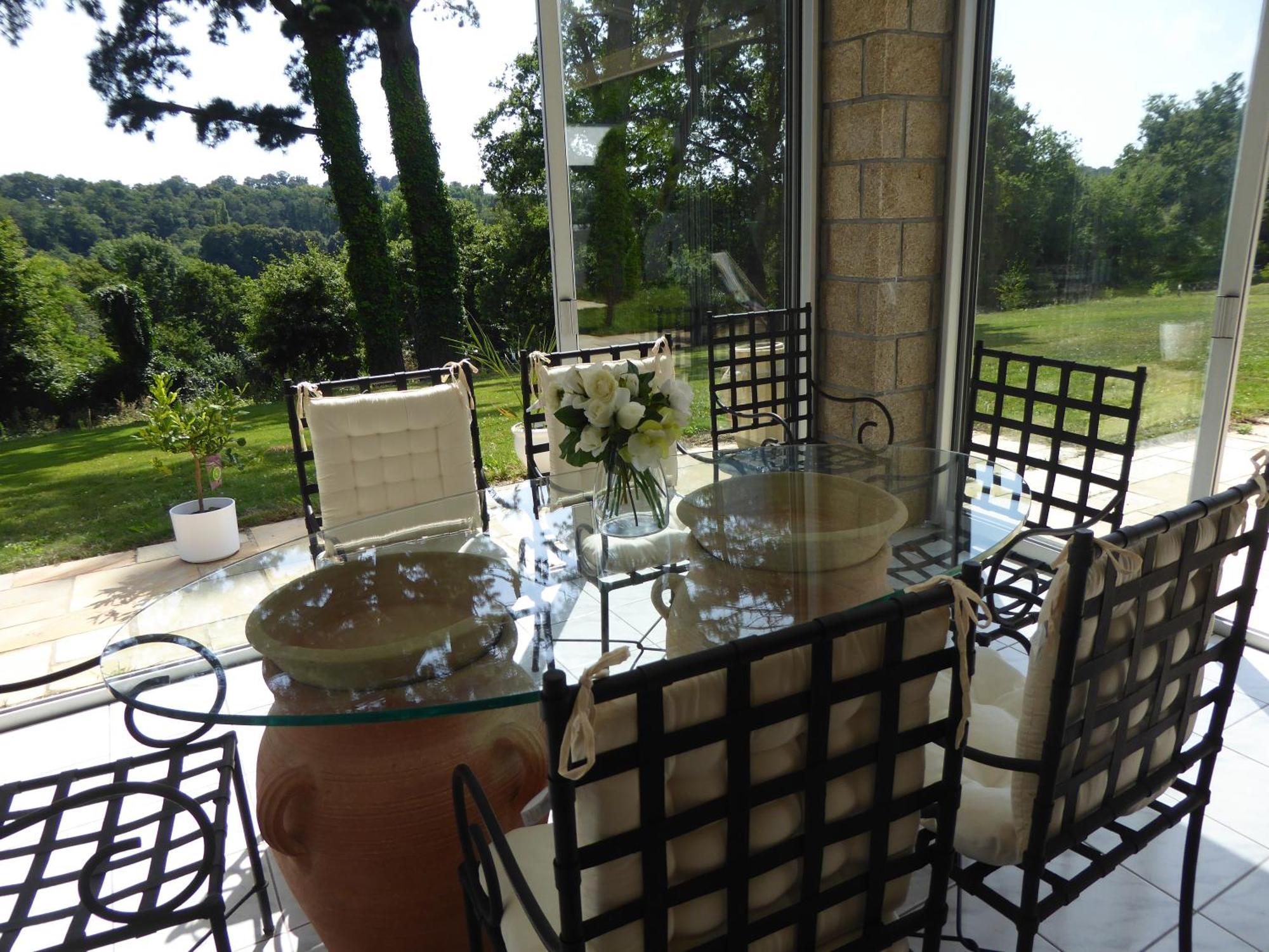 Domaine De La Chesnaie Bed & Breakfast Josselin Bagian luar foto